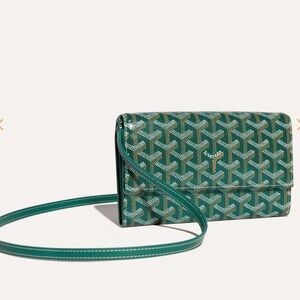 Goyard Green Crossbody Bag